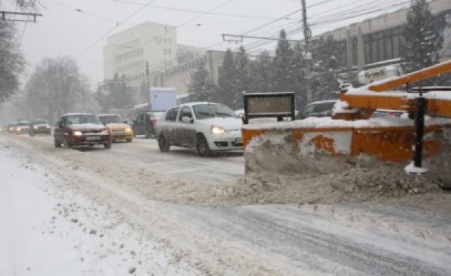 CNADNR estimează că va plăti 104,9 milioane lei, fără TVA, pentru deszăpezirea drumurilor din judeţul Constanţa